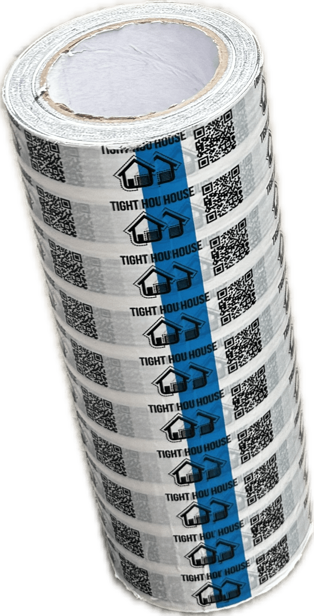 Perforated Grille Mask Tape - Air Leakage Testing - Tight House