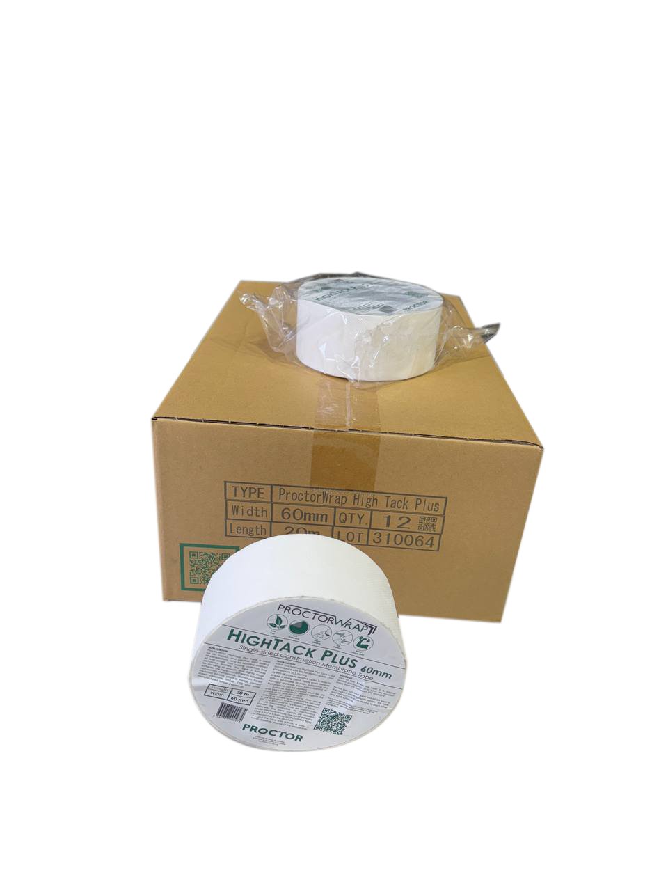 ProctorWrap High Tack Plus Tape (White) - Tight House