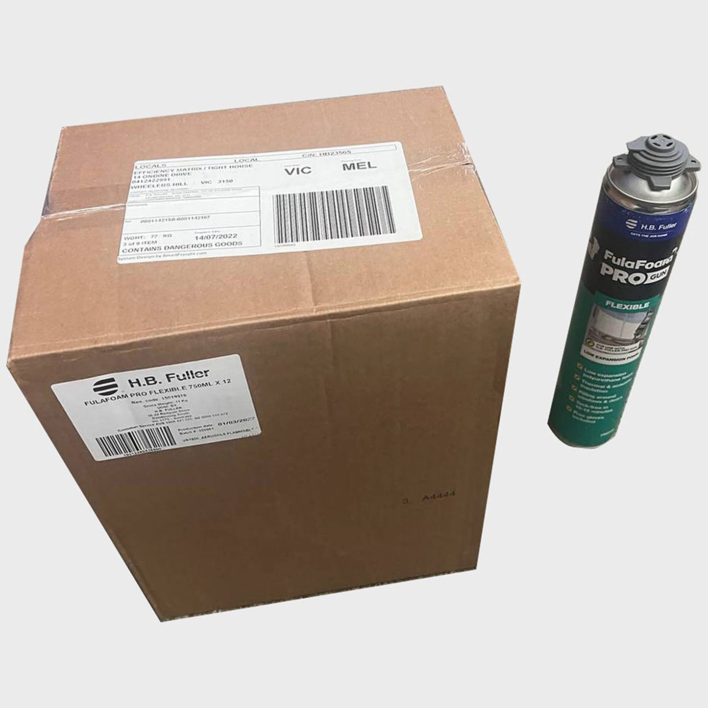 Fulafoam Low Expansion Gun-Grade Builder's Foam - 750ml (Screw Top) - Tight House