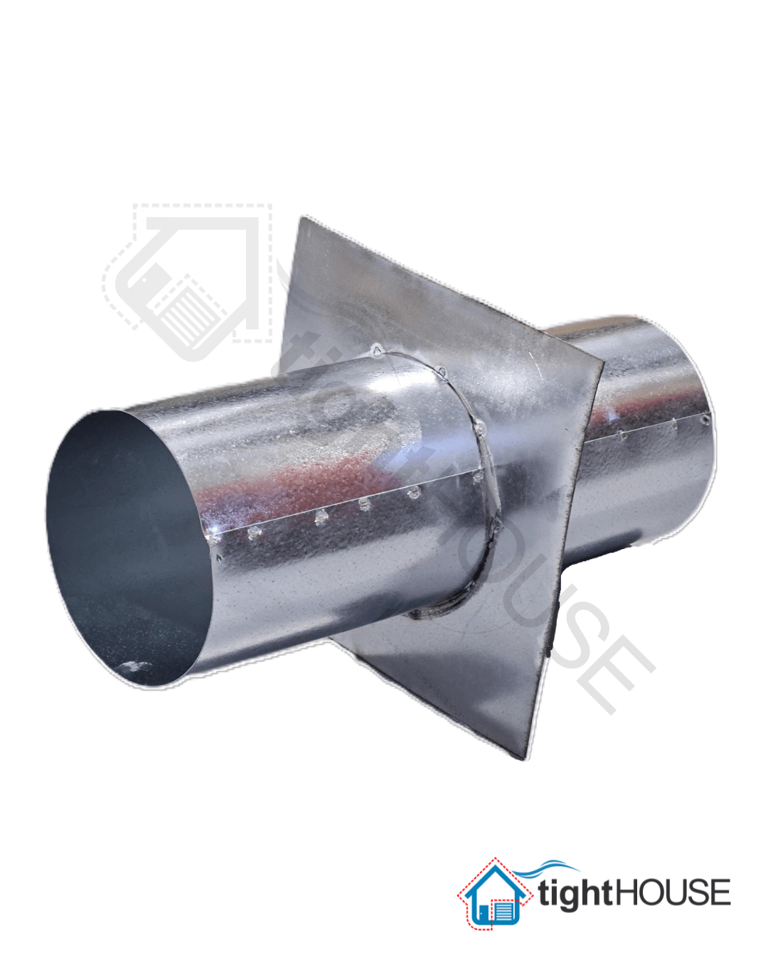 Airtight Transfer Duct 150 - Airtight Rangehood Ceiling Collar - Tight House