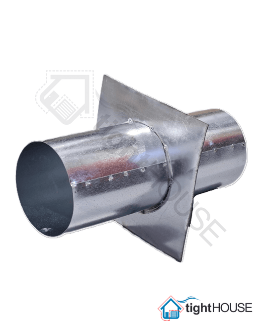 Airtight Transfer Duct 150 - Airtight Rangehood Ceiling Collar - Tight House