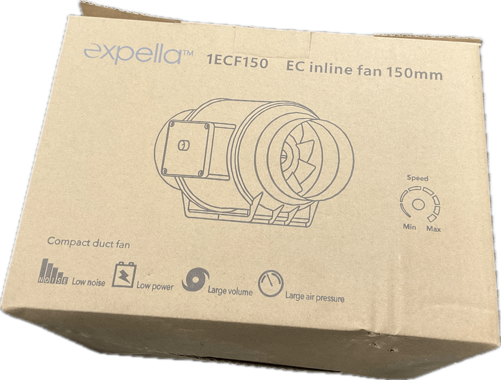 EC In-line Mixed Flow Exhaust Fan 150mm - 647m3/h - Tight House