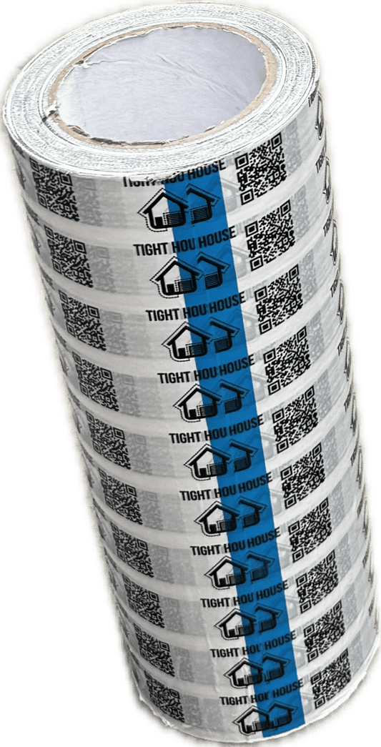 Perforated Grille Mask Tape - Air Leakage Testing - Tight House