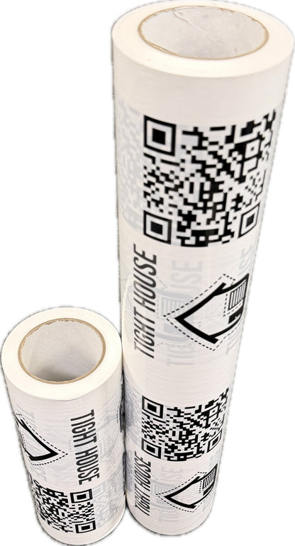 Perforated Grille Mask Tape - Air Leakage Testing - Tight House