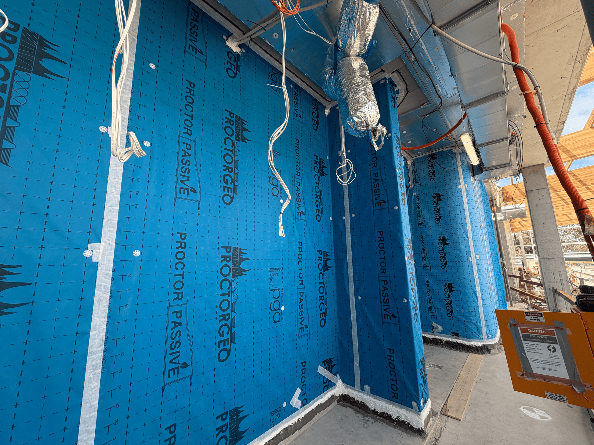 ProctorGeo Vap120 GEOVAP Internal Building Membrane - Commercial Grade - Tight House