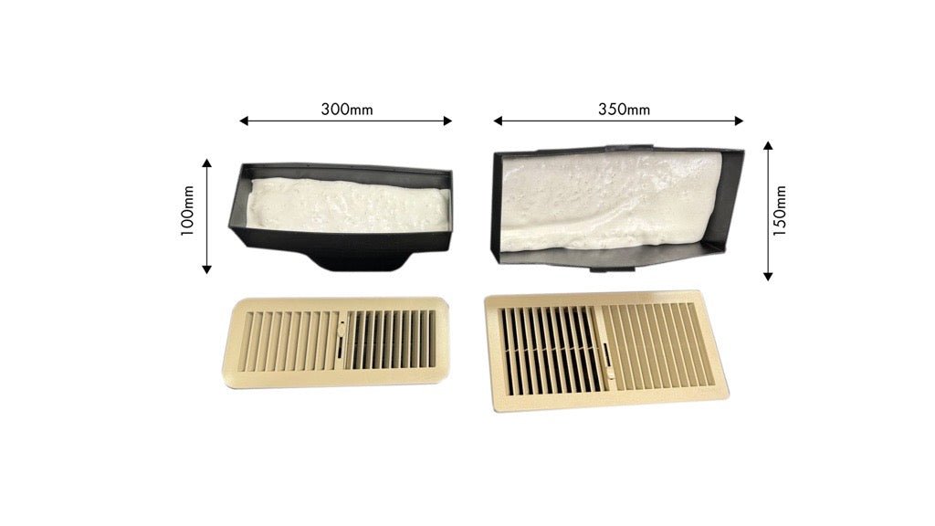 TightTherm Duct Register Foam Blocks - Tight House