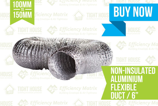 Non-Insulated Flexible Duct - Tight House