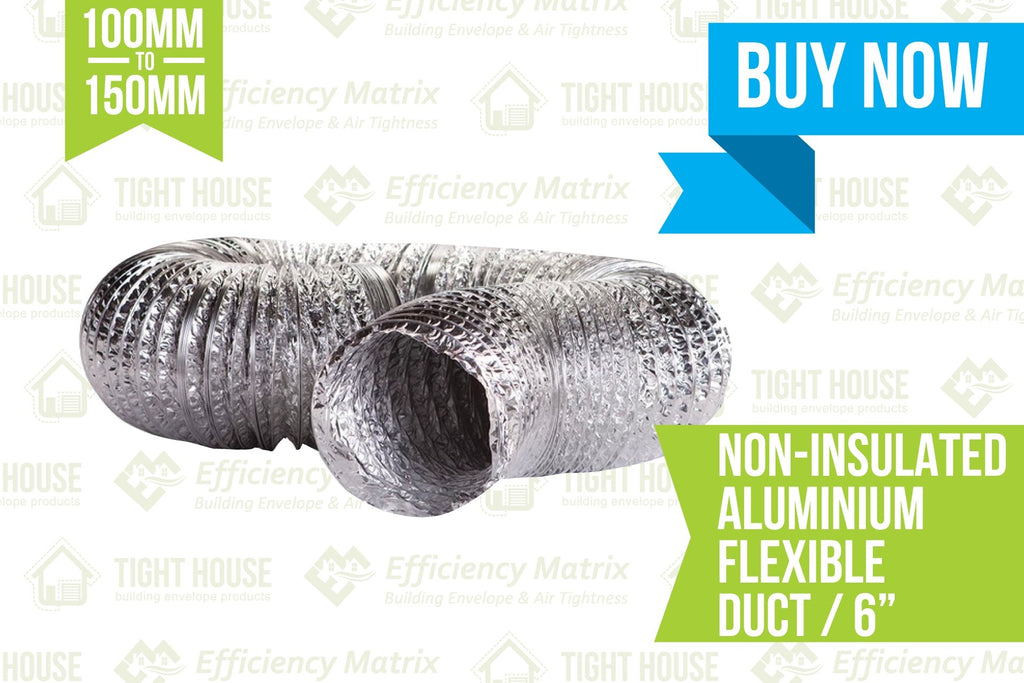 Non-Insulated Flexible Duct - Tight House