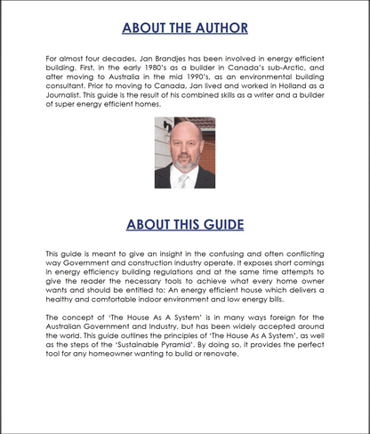 The Inside Story V2 an eBOOK about building performance - Tight House
